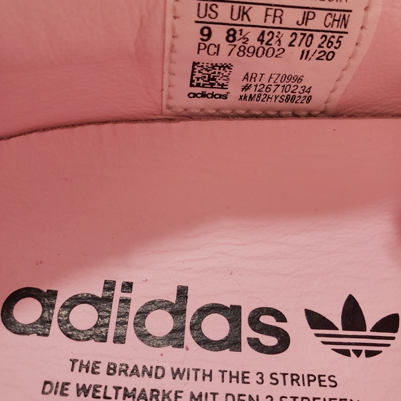 Adidas Superstar Minimalist Icon - Clear Pink Men size 9 - Picture 9 of 10
